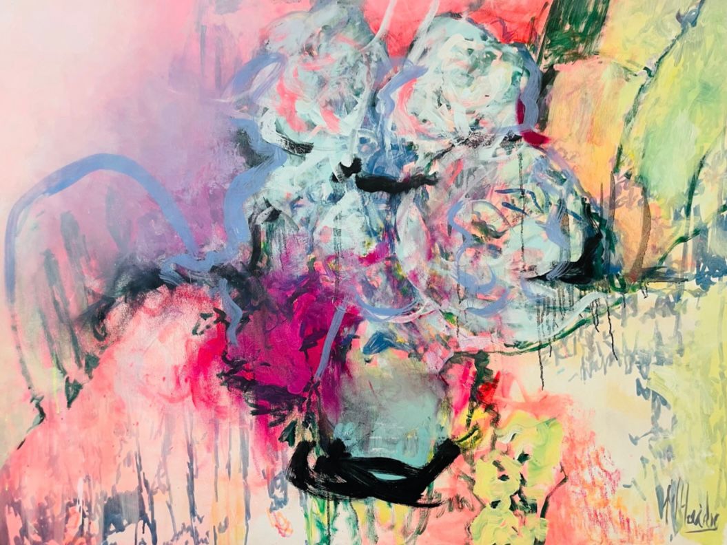 Cabbage Roses at Home (2024) Print